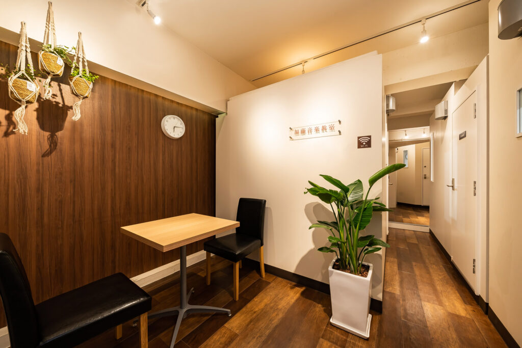 kikoba音楽スタジオ：ロビー