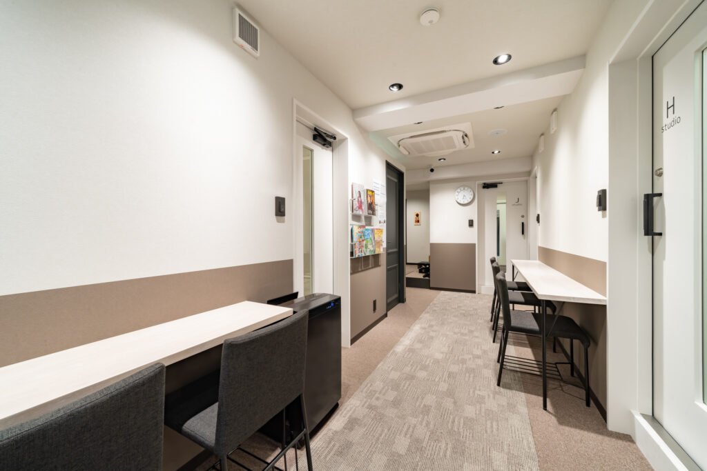 ケイコバ音楽スタジオ：ロビー