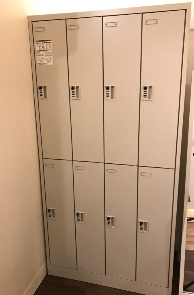 ケイコバ音楽スタジオ：ロッカー